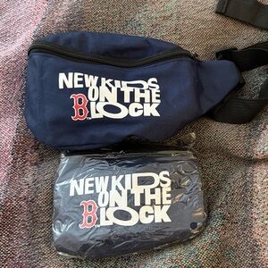 New Kids on the Block Navy Belt Bag